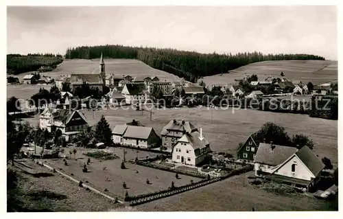 AK / Ansichtskarte Schoenwald Schwarzwald Pension Baeuerle  Kat. Schoenwald im Schwarzwald