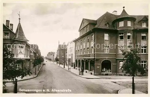 AK / Ansichtskarte Schwenningen Neckar Alleenstrasse Allgemeine Ortskrankenkasse  Kat. Villingen Schwenningen