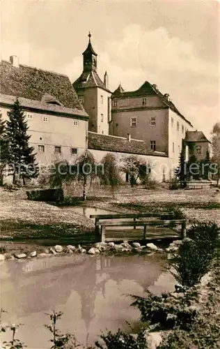 AK / Ansichtskarte Finsterwalde Schloss mit Park Kat. Finsterwalde