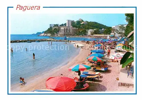 AK / Ansichtskarte Paguera Mallorca Islas Baleares Playa Strand Kat. Calvia