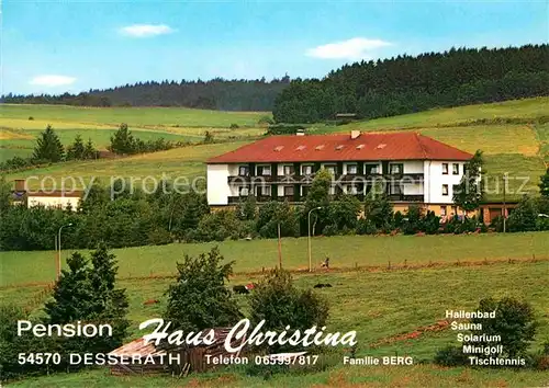 AK / Ansichtskarte Desserath Pension Haus Christina Kat. Deudesfeld