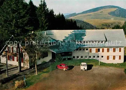 AK / Ansichtskarte Todtmoos Wanderheim Gaststaette Hochkopfhaus  Kat. Todtmoos