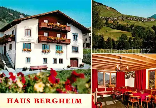 AK / Ansichtskarte Fiss Tirol Haus Bergheim Kat. Fiss