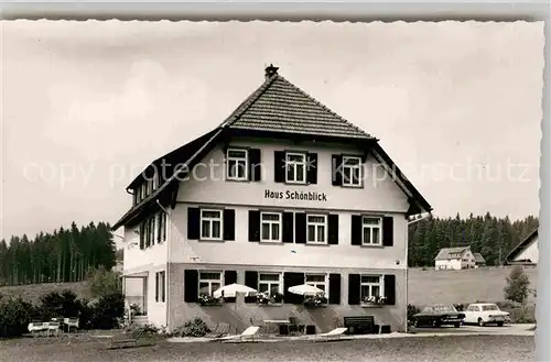 AK / Ansichtskarte Kniebis Freudenstadt Haus Schoenblick Kat. Freudenstadt