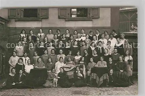 AK / Ansichtskarte Freiburg Breisgau Maedchenschule Kat. Freiburg im Breisgau