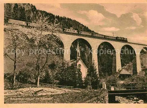 AK / Ansichtskarte Hoellental Schwarzwald Ravenna Viadukt Kat. Buchenbach