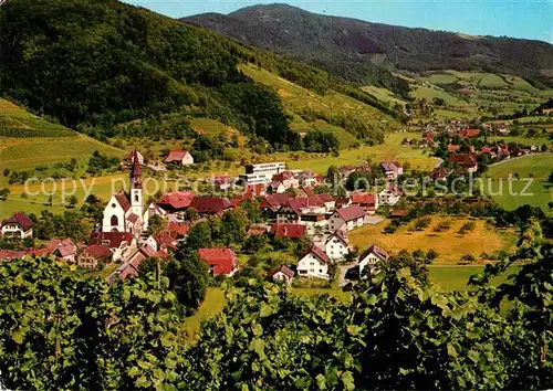 AK / Ansichtskarte Glottertal Panorama Kat. Glottertal Schwarzwald