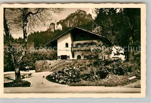 AK / Ansichtskarte Hohenschwangau Cafe Weinstube Kainz Kat. Schwangau