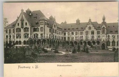 AK / Ansichtskarte Freiburg Breisgau Diakonissenhaus Kat. Freiburg im Breisgau