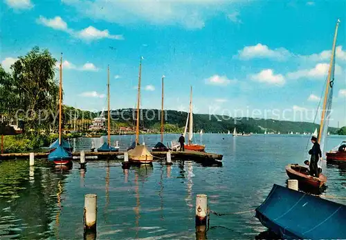 AK / Ansichtskarte Essen Ruhr Seglerhafen am Baldeneysee Kat. Essen