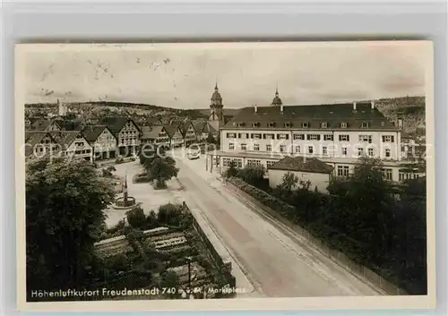 AK / Ansichtskarte Freudenstadt Marktplatz Kat. Freudenstadt