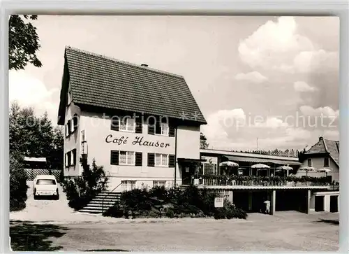 AK / Ansichtskarte Kniebis Freudenstadt Cafe Hauser Kat. Freudenstadt