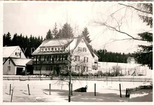 AK / Ansichtskarte Kniebis Freudenstadt Siedlung Winter Kat. Freudenstadt