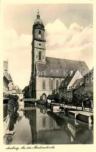 AK / Ansichtskarte Amberg Oberpfalz Martinskirche Kat. Amberg