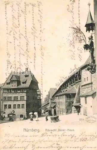 AK / Ansichtskarte Nuernberg Albrecht Duerer Haus Kat. Nuernberg