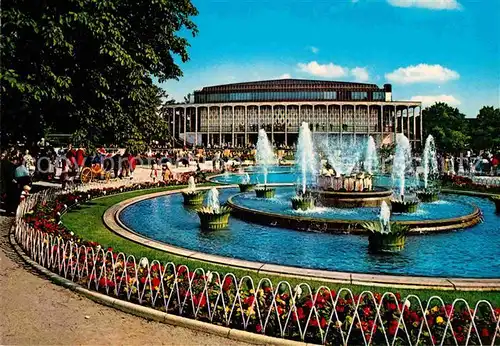 AK / Ansichtskarte Kopenhagen Tivoli Konzertsaal Freizeitpark Wasserspiele Kat. Hovedstaden