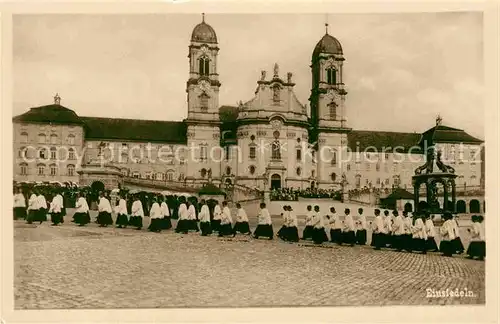 AK / Ansichtskarte Einsiedeln SZ Kloster Kat. Einsiedeln