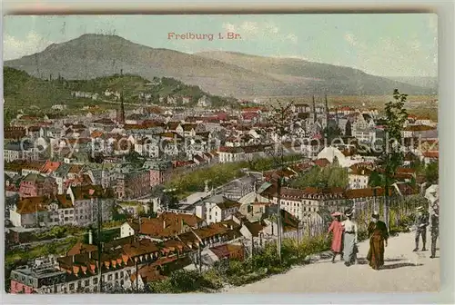 AK / Ansichtskarte Freiburg Breisgau Panorama Kat. Freiburg im Breisgau