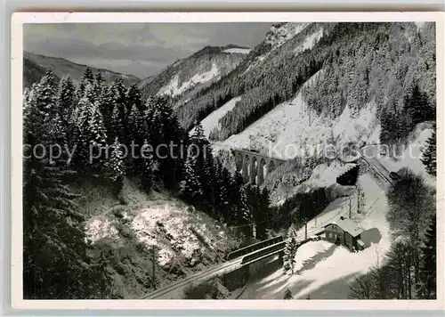 AK / Ansichtskarte Hoellental Schwarzwald Ravenna Viadukt Kat. Buchenbach