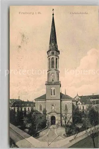 AK / Ansichtskarte Freiburg Breisgau Christuskirche Kat. Freiburg im Breisgau