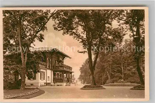 AK / Ansichtskarte Koenigstein Taunus Kurhaus und Kurpark Kat. Koenigstein im Taunus