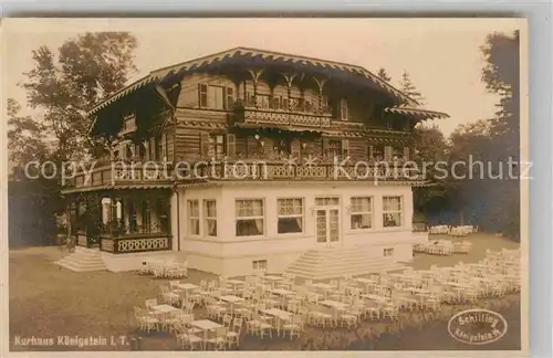 AK / Ansichtskarte Koenigstein Taunus Kurhaus Kat. Koenigstein im Taunus