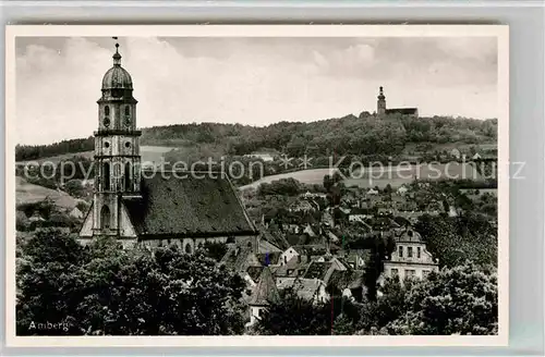 AK / Ansichtskarte Amberg Oberpfalz Kirche Kat. Amberg