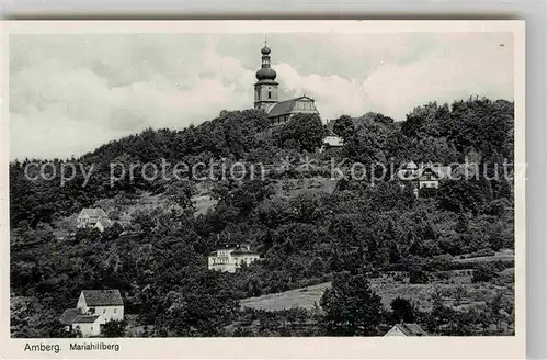 AK / Ansichtskarte Amberg Oberpfalz Mariahilfberg Kat. Amberg