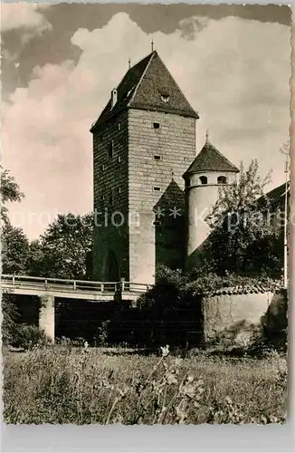 AK / Ansichtskarte Amberg Oberpfalz Stadtmauer Kat. Amberg