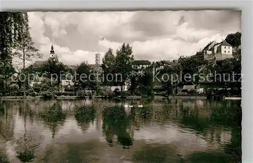 AK / Ansichtskarte Sulzbach Rosenberg Stadtweiher Kat. Sulzbach Rosenberg