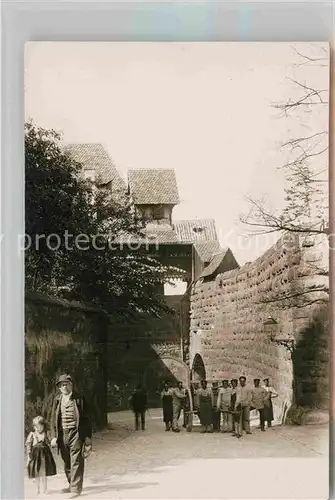 AK / Ansichtskarte Nuernberg Aufgang Burg Kat. Nuernberg