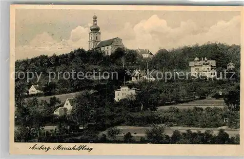 AK / Ansichtskarte Amberg Oberpfalz Mariahilfberg Kat. Amberg