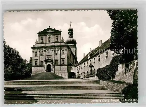 AK / Ansichtskarte Amberg Oberpfalz Bergkirche Maria Hilf Kat. Amberg