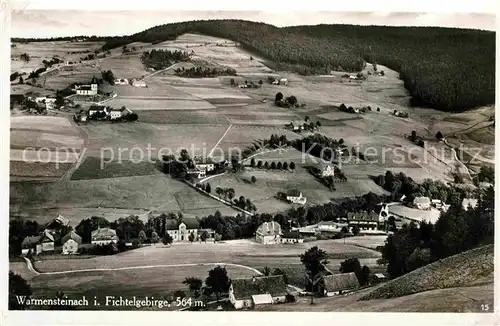 AK / Ansichtskarte Warmensteinach Panorama Kat. Warmensteinach Fichtelgebirge