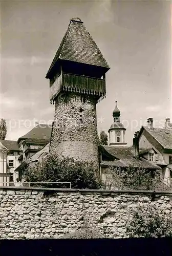 AK / Ansichtskarte Tiengen Waldshut Storchenturm Kat. Waldshut Tiengen