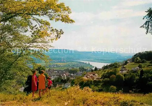 AK / Ansichtskarte Waldshut Tiengen Blick von der Sonnhalde