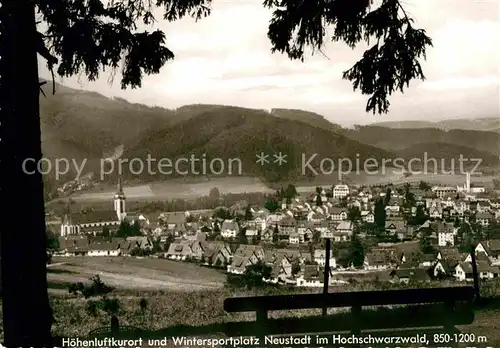 AK / Ansichtskarte Titisee Neustadt Panorama Kat. Titisee Neustadt