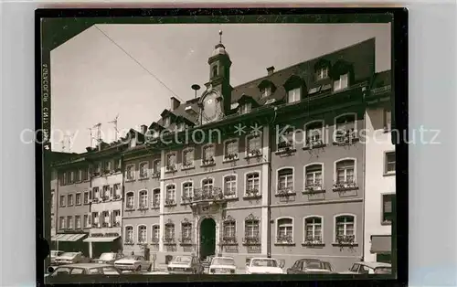 AK / Ansichtskarte Waldshut Tiengen Rathaus