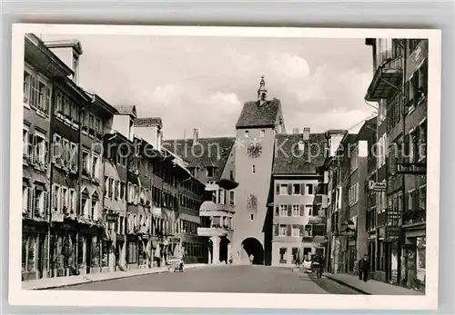 AK / Ansichtskarte Waldshut Tiengen Unteres Tor