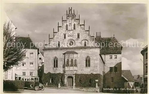 AK / Ansichtskarte Sulzbach Rosenberg Rathaus Kat. Sulzbach Rosenberg