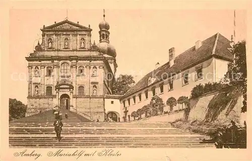 AK / Ansichtskarte Amberg Oberpfalz Mariahilf Kloster Kat. Amberg