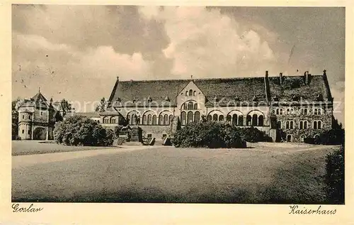 AK / Ansichtskarte Goslar Kaiserhaus Kat. Goslar