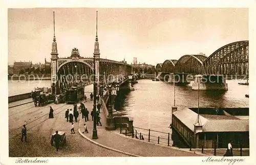 AK / Ansichtskarte Rotterdam Maasbruggen Kat. Rotterdam