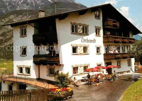 AK / Ansichtskarte Arzl Pitztal Gasthaus Pension Laerchenwald Kat. Arzl im Pitztal