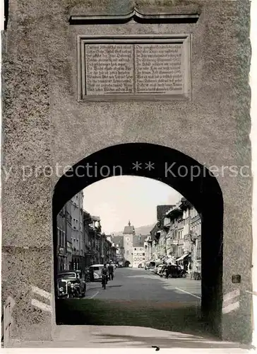 AK / Ansichtskarte Waldshut Tiengen Stadttor