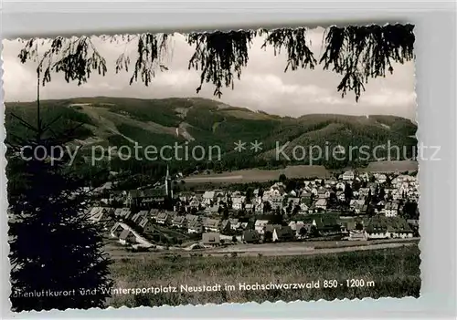 AK / Ansichtskarte Neustadt Schwarzwald Panorama