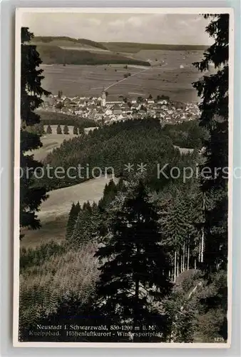 AK / Ansichtskarte Titisee Neustadt Panorama Kat. Titisee Neustadt