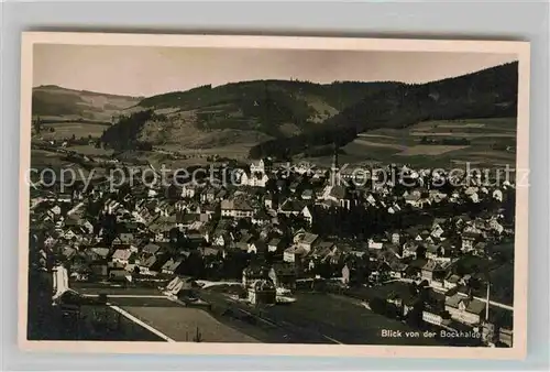 AK / Ansichtskarte Titisee Neustadt Blick von der Bockhalde Kat. Titisee Neustadt