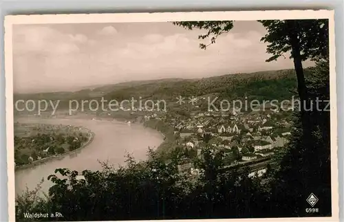 AK / Ansichtskarte Waldshut Tiengen Rhein Panorama