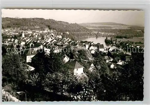 AK / Ansichtskarte Waldshut Tiengen Blick von der Cafe Rheinterrasse